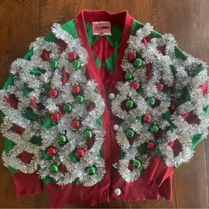 Tipsy Elves Tacky Tinsel Ugly Sweater
